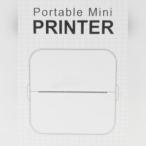 Instant Printing Portable Mini Printer - New In Box